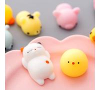 Yinhing Giocattolo per Animali Antistress da Spremere, in Morbido PVC, per Decompressione, Bomboniera per Ufficio e Casa, il Design Adorabile dell'orso Migliora il Relax e le attività Divertenti