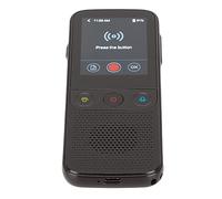 Yinhing Il Dispositivo Traduttore Linguistico T10 Pro con Traduzione Offline Supporta 112 Lingue Traduttore Vocale in Tempo Reale Gadget Portatile per Viaggi d'affari (BLACK)