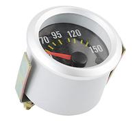 Yinhing Indicatore Temperatura Olio 12 V 2 Pollici 50-150 ℃ con Retroilluminazione Bianca e Quadrante in Fibra di Carbonio Dotato di Sensore Elevato per il Monitoraggio Accurato del Motore e