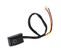 Yinhing Interruttore Fai da Te per Auto ON/OFF DC 12V 200mA per Progetti Automobilistici