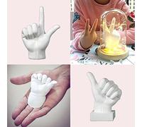 Yinhing Kit di Fusione a Mano, Kit di Stampo a Mano Coppie con un Set Completo di Materiali tra Cui Polveri e Strumenti di Fusione a, di a a Fai -da -te Coppie con Base per Base