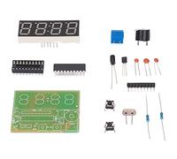 Yinhing Kit di Orologio Digitale, Kit Fai - -te Orologio Elettronico con Funzione di Digitale di Seconda Correzione di Saldatura Elettronica a 4 Cifre a 4 Cifre Set per le Scuole