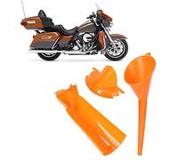 Yinhing Kit Imbuto per Gocciolamento Olio per Motociclette e Strumento di Riempimento Olio Manuale per Motociclette Indiane, Facile da progettare. Arancione (ORANGE)