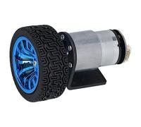 Yinhing Kit Set Motore Encoder Albero da 6 Mm con Staffa di Montaggio per Progetto Fai da Te di Robotica per Auto DC6V JGB37-52012RPM Motore Ad Alte Prestazioni per Controllo Avanzato e (12RPM)