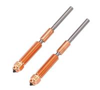 Yinhing Kit Ugelli a Scambio Rapido da 2 Pezzi Ugelli Bimetallici a Disconnessione Rapida in Acciaio Temprato CuCrZr da 0,2 Mm per Stampante 3D K1C Migliorata e Durevole per Prestazioni di Stampa