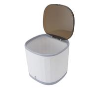 Yinhing Lavastoviglie Portatile Macchina per Tazze da tè Pulitore Automatico Ricaricabile Tramite USB da 4 Litri Lavaggio a 360° per l'uso Materiale ABS Premium Ideale per gli Amanti del tè