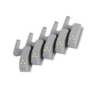 Yinhing Luce Cerniera Pctc 12 Pezzi Armadio 10 Pezzi Sensore Luce Cerniera LED per Armadi Armadi Luci LED Bianco Freddo per Uso Domestica (bianco caldo)