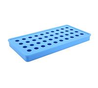 Yinhing Macchina per Ghiaccio in Silicone a 40 Fori per Cubetti di Ghiaccio Dalla Forma Perfetta, Ideale per Feste, Bar e Celebrazioni, Elegante Design Blu (cielo blu)