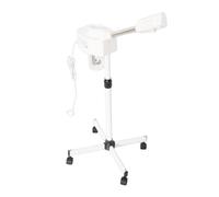 Yinhing Macchina per il Vapore Facciale con Lente D'ingrandimento 3X e Luce LED, Supporto con Ruote a 4 Gambe per la Cura della Pelle del Salone Spa