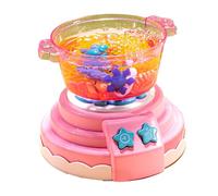 Yinhing Macchina per Preparare Pentole Calde per Bambini - Giocattolo da Cucina Fai da Te per Ragazze - Set da Gioco Magico per la Cucina - Include 4 Bottiglie con Suoni di Luminose e Cassaforte