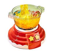 Yinhing Macchina per Preparare Pentole Calde per Bambini - Giocattolo da Cucina Fai da Te per Ragazze - Set da Gioco Magico per la Cucina - Include 4 Bottiglie con Suoni di Luminose e Cassaforte