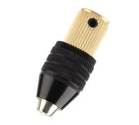Yinhing Mandrino per Trapano Mesee Mandrino per Tornio per Trapano Autoserrante in Miniatura Set con 3 Ganasce 0,3,4 Mm 5 Mm di Diametro Accessori per Elettrico Foratura Precisa (Apertura 2)