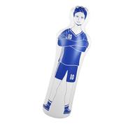 Yinhing Manichino Gonfiabile da Allenamento per Calcio con Materiale in PVC Altezza 0,35 M Strumento Versatile per Allenamento di Calcio Sacco da Boxe Rosso 40x160 Cm per Abilità Ed Esercizi (Blue)