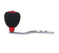 Yinhing Manici per Mulinello da Pesca in Alluminio a 3 Colori per Strumenti per Attrezzatura da Baitcasting Argento Dorato e Leggero e Design per Prestazioni e Presa Facile (Rosso)