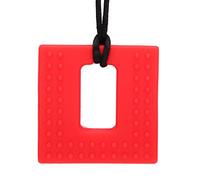 Yinhing Massaggiagengive per Bambini Giocattoli Masticare Sensoriali in Silicone per Neonati Sollievo per la Dentizione Sicuro di Alta qualità per Neonati Rosso Blu (Massaggiagengive Arca Piazza