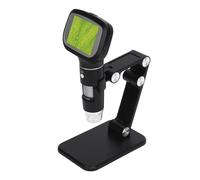 Yinhing Microscopio Digitale Portatile Portatile con Schermo per Acquisire Foto e Video, Ideale per Progetti Scientifici, Istruzione Ed Esplorazione, Dotato di Elevato Ingrandimento e Facile usare.