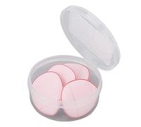 Yinhing Mini Puff per il Trucco Soffio per Cipria Correttore Morbido per la Pelle BB Cream Ombretto Applicazione per Ritocchi in Movimento Rosa 5 Pezzi