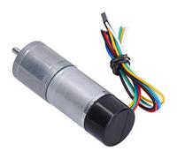 Yinhing Motore Ad Ingranaggi con Encoder 24V 280RPM, Retroazione di