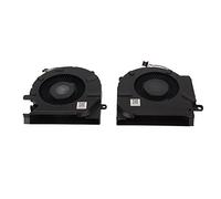 Yinhing OMEN 15 EK TPN Q236 Ventola di Raffreddamento di Ricambio per CPU+GPU DC 12V 4pin Compatibile con M04216 001 ND8CC02 19j22 M04215 001 ND8CC03 19C23 (CPU e GPU)