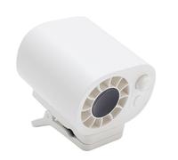 Yinhing On Fan Umbrella Alta velocità Multifunzionale Velocità Infinitamente Regolabile Piccolo Ventilatore per Desktop Ventilatore Tavolo Portatile con Morsetto ABS 1800mAh Batteria (WHITE)