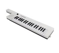 Yinhing Organo Elettronico Portatile per Pianoforte con Tastiera a 37 Tasti per Principianti con Polifonia a 32 Note, Batteria Al Litio Incorporata e Suono Stereo Rosso BF 3755 (BF-3755 bianco)