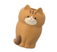 Yinhing Ornamento di Gatto Colorato Porta Occhiali Multifunzionale per Tablet per Telefono Decorazione da Scrivania Carina per Artigianato in Materiale Home Office (Gattopardo tozzo)