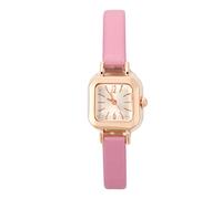 Yinhing Orologio da Polso Femminile Alla Moda Al Quarzo con Display Analogico Dal Design Elegante e Comodo Cinturino in PU, Colore Rosso Elegante per Ogni Occasione