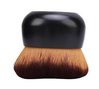 Yinhing Pennello Autoabbronzante per Viso e Corpo Capelli Morbidi Testina a Forma di Onda Applicatore Abbronzante Pennello per Miscela Copertura Uniforme Applicatore Abbronzante per Uso (BLACK)