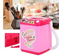 Yinhing Pennello Elettrico per Trucco Lavatrice Simulazione Design Facile Efficiente per Strumenti per il Trucco Dimensioni Compatte Ideale per gli Appassionati di Bellezza (PINK)