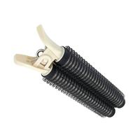 Yinhing per Rulli per Radici dei Capelli, 20 per Rulli Volumizzanti Senza Calore per Frangia e Radici, con Strumento per lo Styling dei Capelli Senza Calore per Ribelli (BLACK)