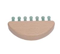 Yinhing Pettine per Capelli in Pietra a Forma di Mezzaluna, Spazzola per Cuoio Capelluto, Strumento Districante con 7 Denti Ultra Fini, per la Cura dei Capelli e il Relax Senza Sforzo in Casa e Nei