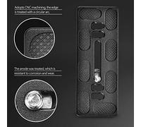 Yinhing Piastra a Sgancio Rapido con Attacco a Vite da 1/4 Pollici Compatibile con Treppiede Arca per Fotocamere Che Migliora l'efficienza e la stabilità della Fotografia (PU100)
