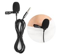 Yinhing Piccoli Microfoni Fermacravatta per Telefono Tascabile Microfono di Registrazione Portatile per Smartphone Microfono Lavalier Compatto per Interviste e Voci Fuori Campo per Viaggi e Durante