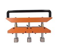 Yinhing Piegatrice a Rullo per Metalli Alti 0 90° Utensile per Piegare Acciaio Alluminio Rame con Misuratore di profondità Adatto per Coperture in Lamiera Altezze di Piegatura 13-130 Mm
