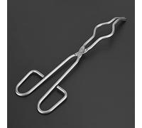 Yinhing Pinza per Crogiolo in Acciaio Inossidabile di Grado Professionale con Rivetto di eronautica Pinza per Crogiolo con Supporto per Bicchiere da 250 Mm per Uso di Laboratorio (250mm)