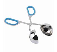 Yinhing Polpette Antiaderenti in Acciaio Inossidabile 304 Clamp/Holder per Polpette di Riso Utensile da per la Casalinga Ideale per Preparare Snack Deliziosi e Saporiti Facile da Usare e Design (BLUE)