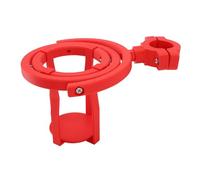 Yinhing Portabicchieri Giroscopico Regolabile Portabevande Autolivellante Portabicchieri Anti-rovesciamento con Rotazione di 60 Gradi per Trattore per Camion Scooter Elettrico per Bici (rosso)