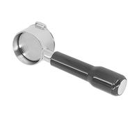 Yinhing Portafiltro da 51 Mm per 2 Orecchie per Macchina da caffè ECO310, Manico in Plastica Senza Fondo, Ricambio per C2 (BLACK)