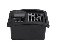 Yinhing Preamplificatore EQ per Chitarra 5 con Sintonizzatore Equalizzatore a 5 Bande per Chitarre Elettriche Acustiche Controllo Versatile Installazione Semplice Migliora la qualità del Suono