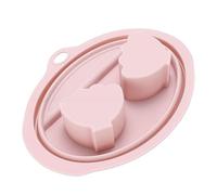 Yinhing Questa Ciotola per Ammollo per Unghie Doppia in Silicone Rosa è Dotata di uno Slot per Strumenti per Rimuovere Comodamente la Polvere e lo Smalto, Offrendo una Soluzione