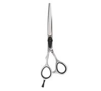 Yinhing Queste Forbici Professionali per Tagliare i Capelli in Acciaio Inossidabile Color Argento Sono Dotate di Tenuta per un Controllo di Precisione, Che le (Forbici piatte: per le zone del corpo