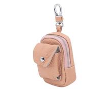 Yinhing Questo Mini Portachiavi Zaino in Pelle Funge Anche Borsa Portatile e Piccola Borsa Portaoggetti, Caratterizzato un Design a Tracolla Appesa per un Comodo Trasporto quotidiano. (PINK)