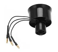 Yinhing QXMotor Set di Ventole Intubate EDF da 30 Mm con Motore Brushless QF16117000KV per Aereo RC Elevata rigidità Tenacità Aerodinamica Stabile Design a 6 Pale