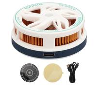 Yinhing Raffreddatore per Telefono Ventola di Raffreddamento Portatile Ultra Silenziosa Ad Adsorbimento Magnetico da 15 W per Giochi, Streaming Live e Utilizzo di più Dispositivi Design per (WHITE)