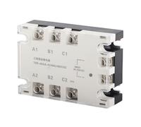 Yinhing Relè a Stato Solido, relè 24 V Ingresso SSR 90-250VAC, 3 Fase 40A AC AC Stato Solido Fase di Protezione a 3 Fasi Carico 24-480VAC TSR - 40AA H