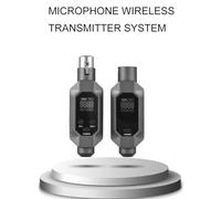 Yinhing Ricevitori di Trasmettitori di Microfono a Cordone, Microfono con Filo con 20Hz a 20kHz Riduzione del Rumore UHF Mic Mic Transmiter Ricevitore per il Bassista di Chitarra Elettrica del