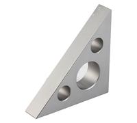Yinhing Righello Ad Angolo Retto in Lega di Alluminio 45/90 Gradi Strumento di Misurazione per la Lavorazione del Legno Scala Accurata per Uso Professionale e Fai-da-te