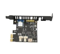 Yinhing Scheda Interruttore Remoto PC T01 PCIE 1X Controllo Remoto per l'arresto 'avvio del Computer Supporta più Utenti Design in Metallo con Forte Penetrazione della Parete (PCESWBT-T01)