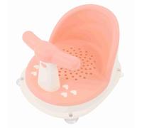 Yinhing Sedia da Doccia Pieghevole per Neonati, Vasca da Bagno in PP Delicata Sulla Pelle, con Ventose Antiscivolo, Manico Staccabile, Ideale per l'uso Domestico in Viaggio (Roseo)