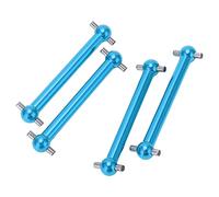Yinhing Set Albero di Trasmissione in Alluminio per Ossa di Cane da 4 Pezzi per Parti di Aggiornamento Anteriori e Posteriori per Auto RC TT02B /10 (BLUE)